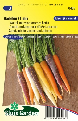 Carrot Harlekin mix (Daucus) 450 seeds